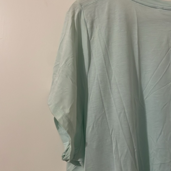 Athleta Stratus II Light Green Short Sleeve Tee Size 3X - Picture 7 of 12